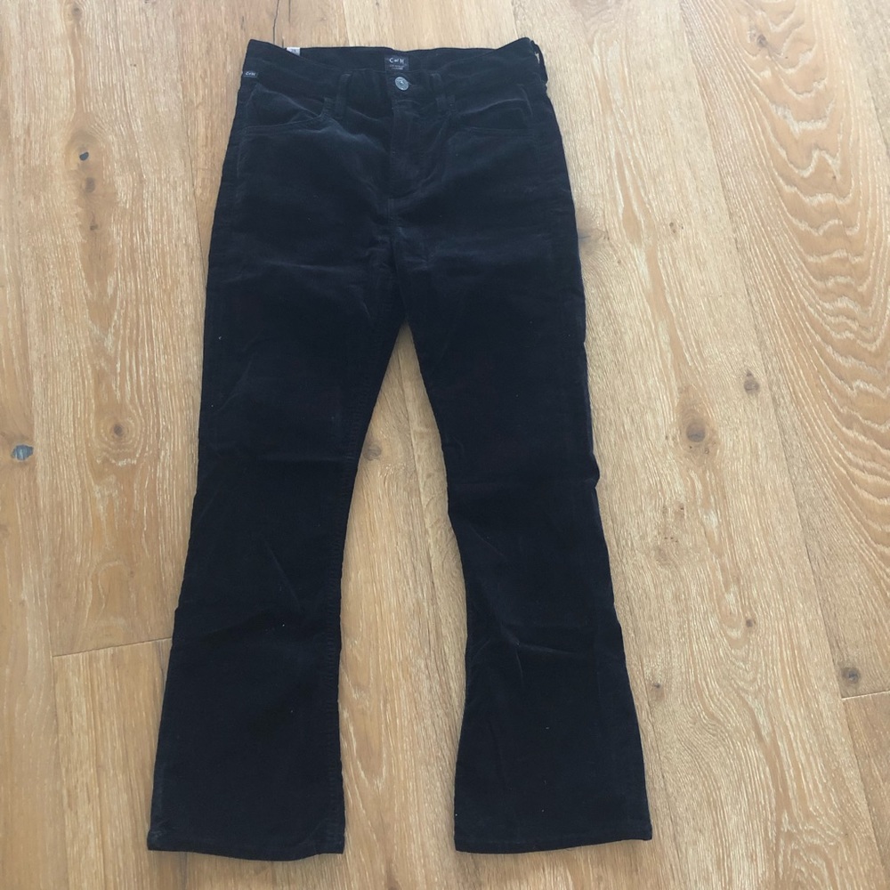 Citizens Velour Crop Flare